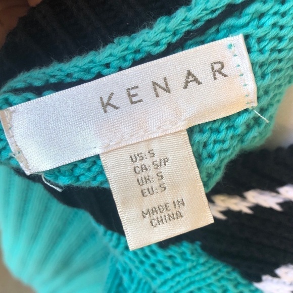 Kenar Knit v neck sweater Size S… - Picture 6 of 7